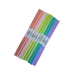 Bibuła marszczona, pastelowy MIX 50x200cm Bibuła marszczona, pastelowy MIX 50x200cm